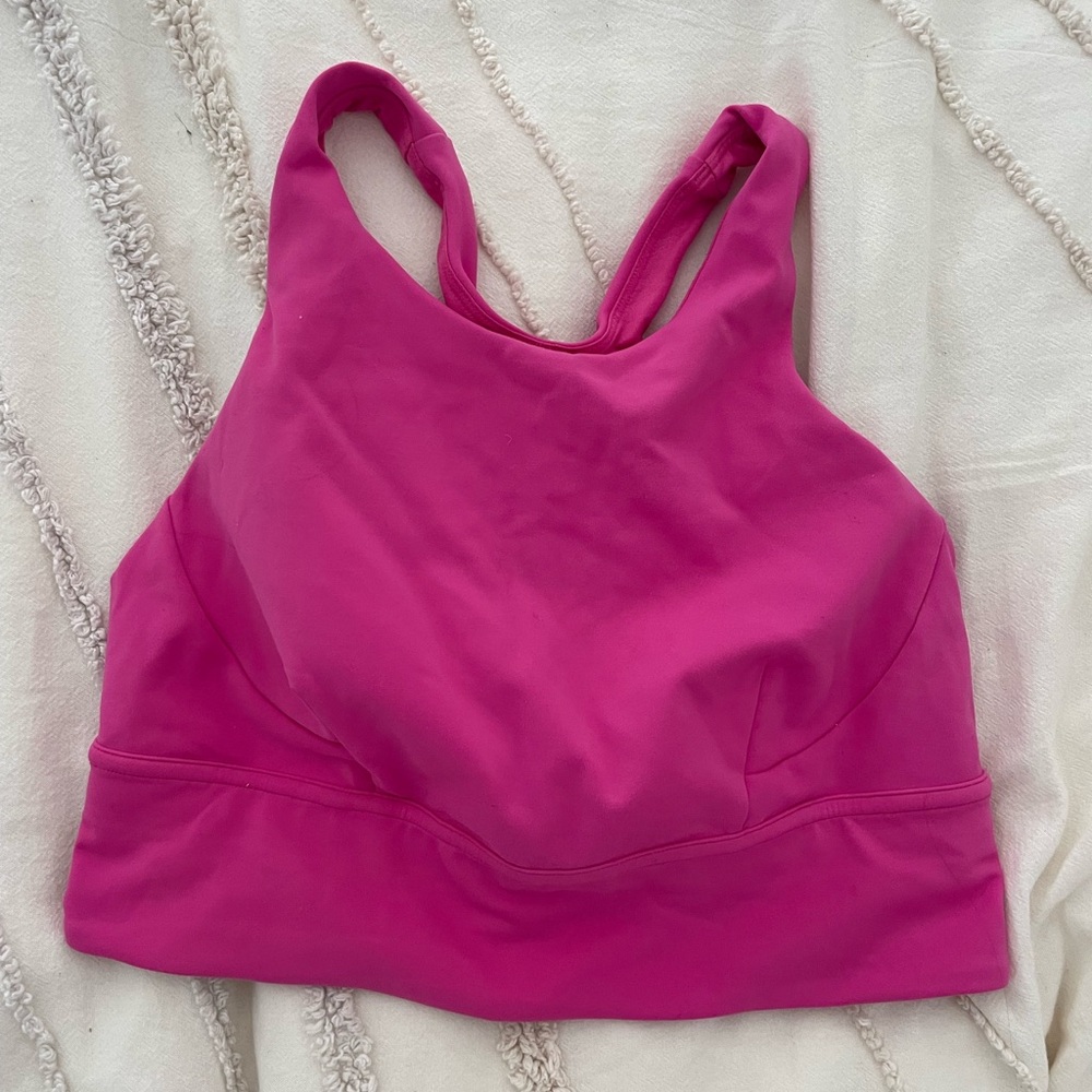 Women's Pink Sports Bra lululemon